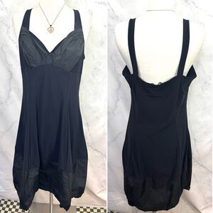 Marithé + Francois Girbaud MFG Vintage Balloon Dress Gothic Womens 8 M Designer